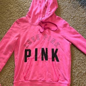 Pink hoodie